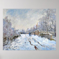 Monet - Snow Scene at Argenteuil