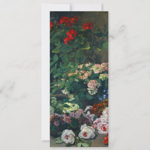 Monet Spring Flowers Invitation