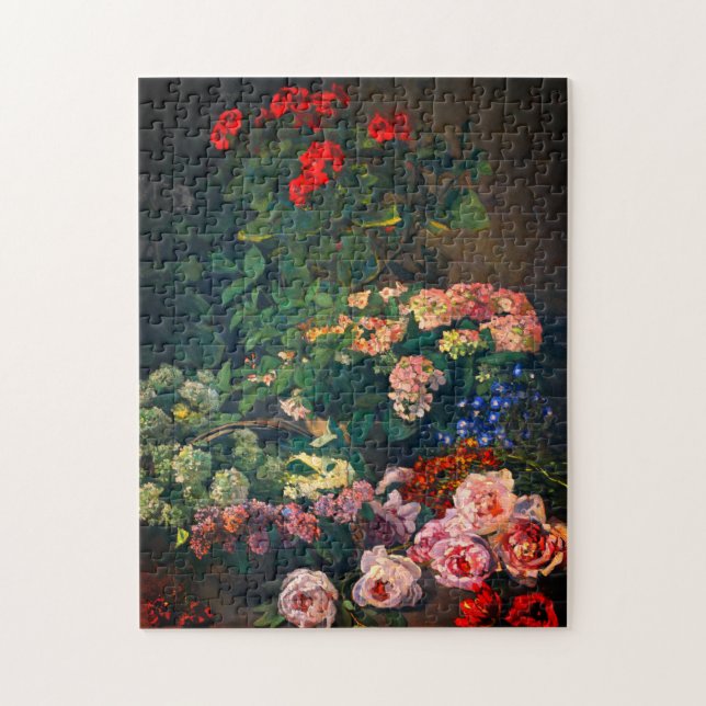 Monet Spring Flowers Jigsaw Puzzle (Vertical)