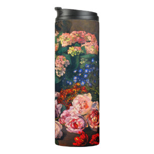 Monet Spring Flowers Thermal Tumbler