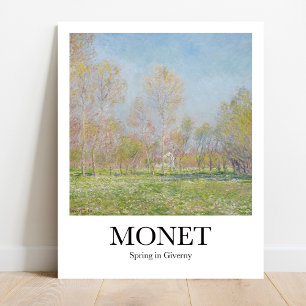Monet Spring in Giverny Art Print