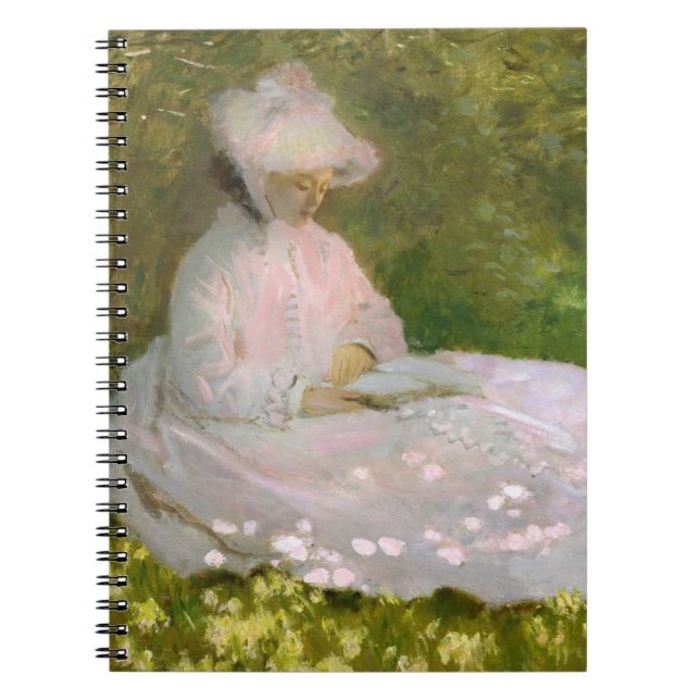 Monet Springtime Notebook (Front)