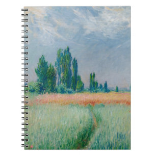 Monet Summer Meadow Spiral Notebook