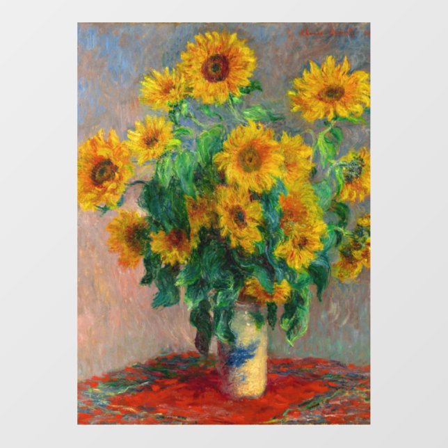Monet Sunflowers (Sheet)