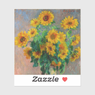 Monet Sunflowers
