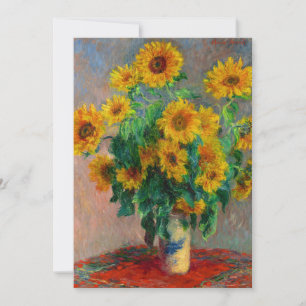 Monet Sunflowers Announcement