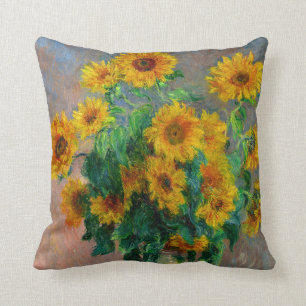 Monet Sunflowers Cushion