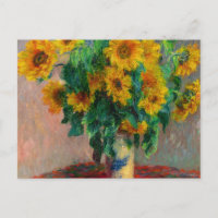 Monet Sunflowers