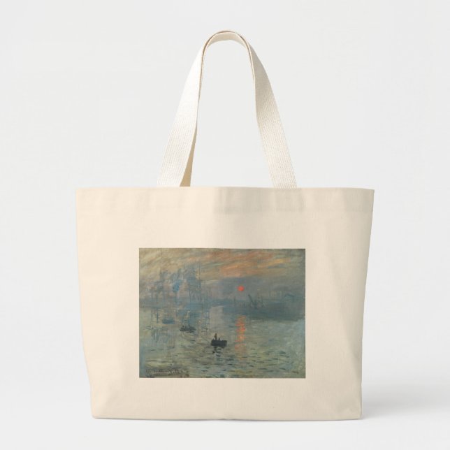 MONET SUNRISE LARGE TOTE BAG (Front)