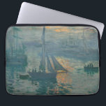 Monet Sunrise Marine Impressionism Painting Laptop Sleeve<br><div class="desc">Claude Monet's painting Sunrise (Marine) is a famous painting by French impressionist Claude Monet painted in 1872. Sunrise (Marine) was painted en plein air,  or "outdoors" and showcases his informal and spontaneous brushstrokes.</div>