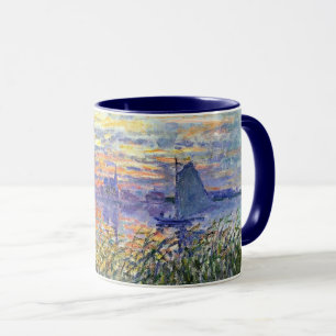 Monet - Sunset on the Seine, Mug