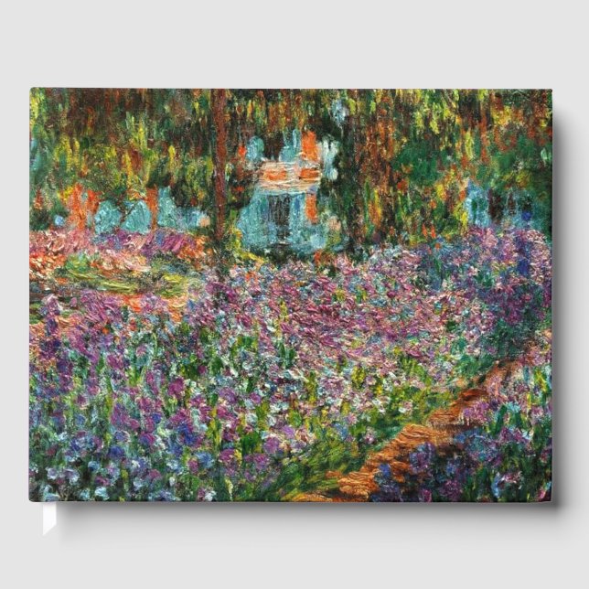 Monet The Artist’s Garden at Giverny  Guest Book (Front)