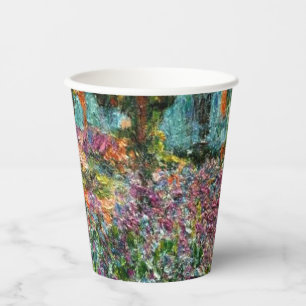 Monet The Artist’s Garden at Giverny Paper Cups