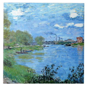 Monet - The Banks of the Seine at la Grand Jatte, Ceramic Tile