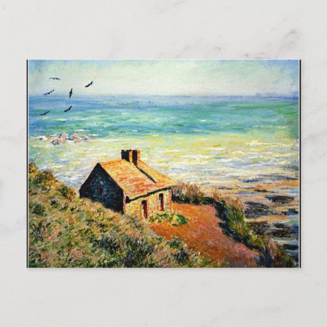 Monet - The Customs House, Morning Effect Postcard (Front)