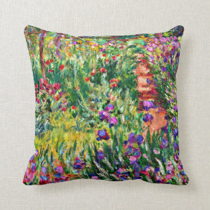 Monet - The Iris Garden at Giverny Cushion