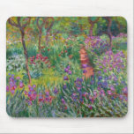 Monet “The Iris Garden at Giverny” Mouse Pad<br><div class="desc">Monet was a founder of French Impressionist painting, of which “The Iris Garden at Giverny” (painted between 1899 and 1900) is a beautiful example. It’s a celebration of colour, light and movement. When Monet purchased the Giverny estate, he redesigned the flower garden already planted on its grounds. His preference for...</div>