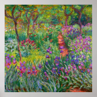 Monet “The Iris Garden at Giverny”