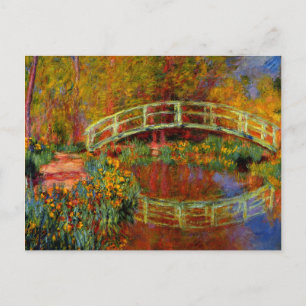 Monet - The Japanese Bridge Postcard