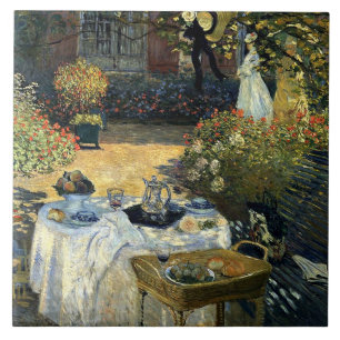 Monet - The Luncheon Ceramic Tile
