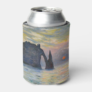 Monet - The Manneport, Cliff at Etretat, Sunset Can Cooler