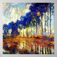 Monet - The Poplars in Autumn