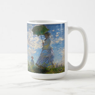 Monet The Promenade Woman with a Parasol Mug
