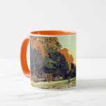 Monet - The Road from Chailly-to-Fontainebleau Mug<br><div class="desc">Claude Monet's famous painting,  The Road from Chailly to Fontainebleau.</div>
