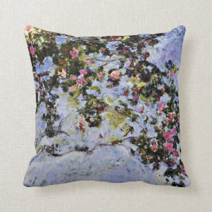 Monet - The Rose Bush Cushion