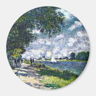 Monet: The Seine at Argenteuil artwork Magnet