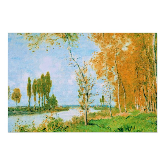 Monet - The Spring in Argenteuil, Poster (Front)