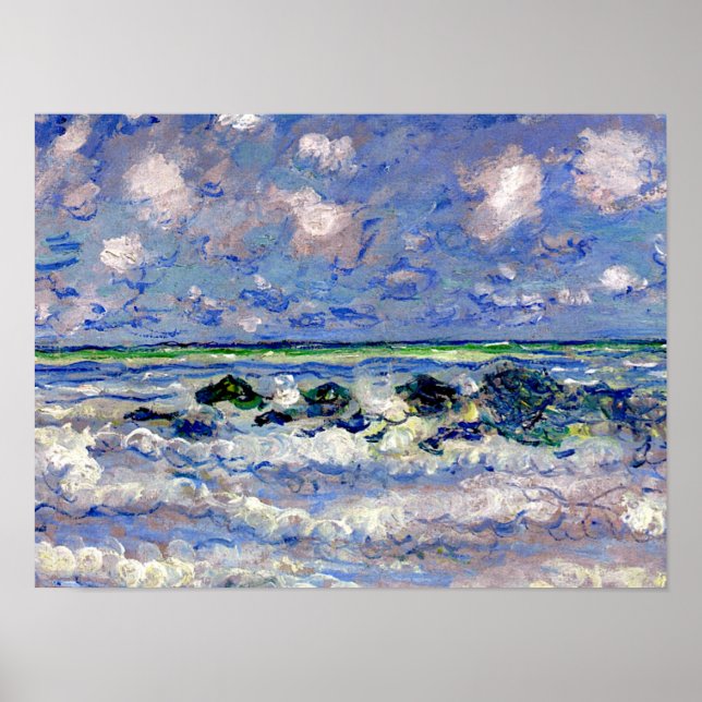 Monet - The Wave Poster (Front)