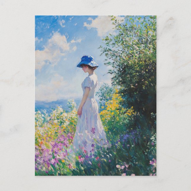 Monet Vintage Art Postcard (Front)