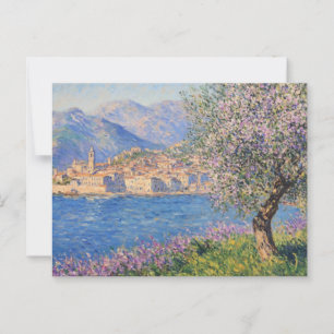 Monet Vintage Art Postcard