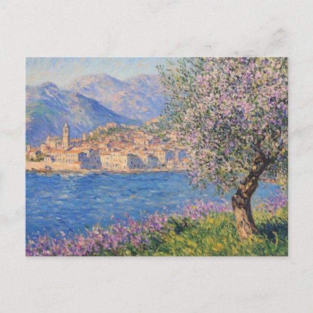 Monet Vintage Art Postcard (Front)