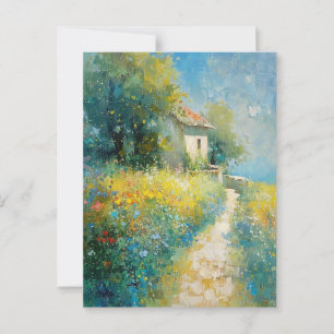 Monet Vintage Art Postcard