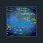 Monet Water Lilies 1906 15 Cm Square Badge<br><div class="desc">Button featuring Claude Monet’s oil painting Water Lilies (1906). A serene still life of the interplay between light and reflection upon beautiful water lilies in a pond. A great gift for fans of impressionism and French art.</div>