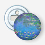 Monet Water Lilies 1906 Bottle Opener<br><div class="desc">Bottle Opener featuring Claude Monet’s oil painting Water Lilies (1906). A serene still life of the interplay between light and reflection upon beautiful water lilies in a pond. A great gift for fans of impressionism and French art.</div>