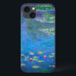 Monet Water Lilies 1906 iPhone 13 Case<br><div class="desc">iPhone Case featuring Claude Monet’s oil painting Water Lilies (1906). A serene still life of the interplay between light and reflection upon beautiful water lilies in a pond. A great gift for fans of impressionism and French art.</div>