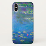 Monet Water Lilies 1906 iPhone X Case<br><div class="desc">iPhone Case featuring Claude Monet’s oil painting Water Lilies (1906). A serene still life of the interplay between light and reflection upon beautiful water lilies in a pond. A great gift for fans of impressionism and French art.</div>