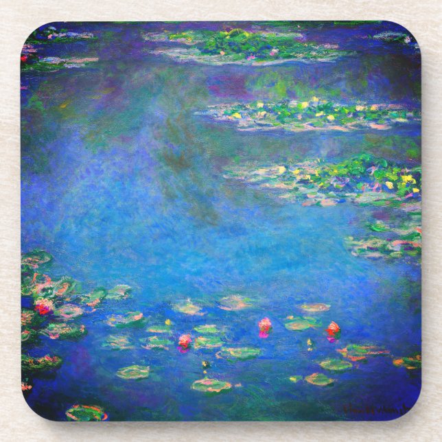 Monet Water Lilies 1906 Coaster (Front)