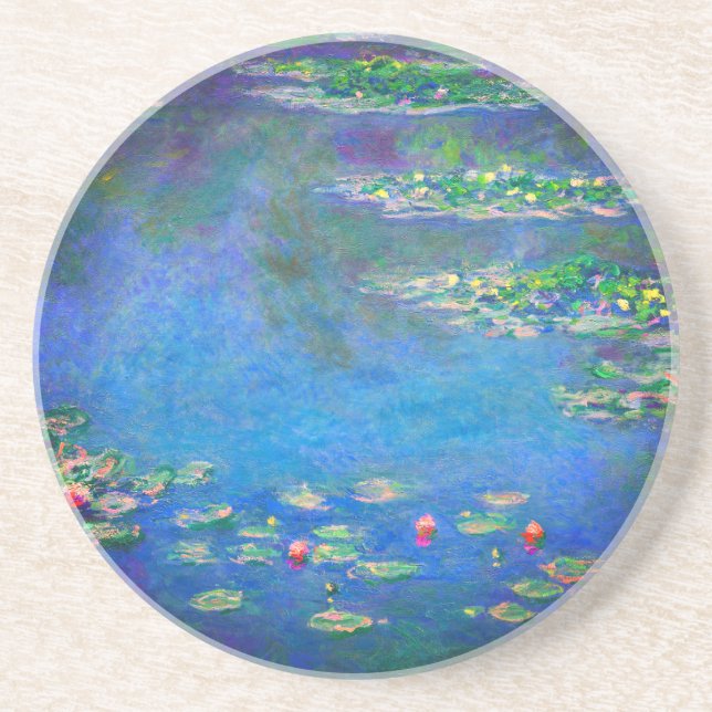 Monet Water Lilies 1906 Coaster (Front)