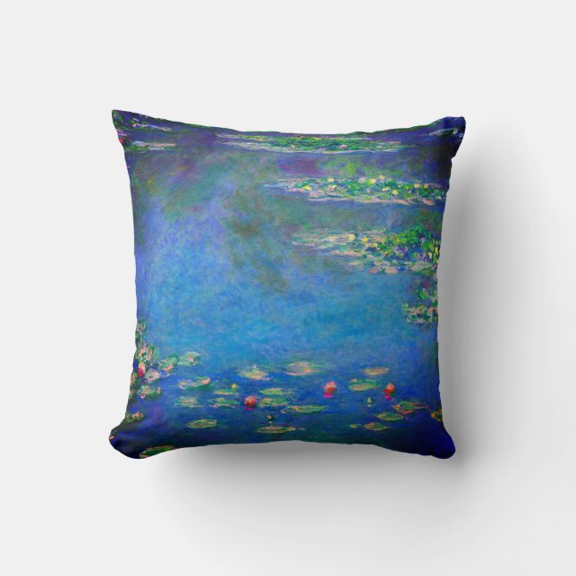 Monet Water Lilies 1906 Cushion (Front)