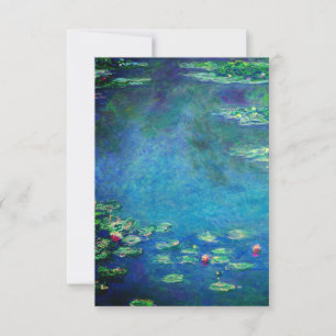 Monet Water Lilies 1906 Invitation