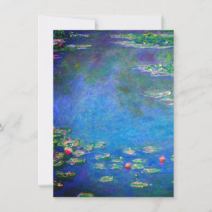Monet Water Lilies 1906 Invitation