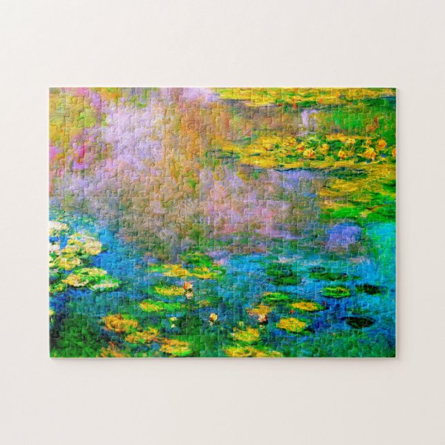 Monet Water Lilies 1906 Jigsaw Puzzle (Horizontal)