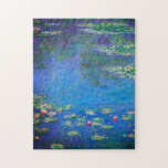 Monet Water Lilies 1906 Jigsaw Puzzle<br><div class="desc">Puzzle featuring Claude Monet’s oil painting Water Lilies (1906). A serene still life of the interplay between light and reflection upon beautiful water lilies in a pond. A great gift for fans of impressionism and French art.</div>