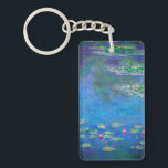 Monet Water Lilies 1906 Key Ring<br><div class="desc">Keychain featuring Claude Monet’s oil painting Water Lilies (1906). A serene still life of the interplay between light and reflection upon beautiful water lilies in a pond. A great gift for fans of impressionism and French art.</div>
