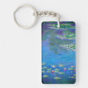 Monet Water Lilies 1906 Key Ring