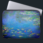 Monet Water Lilies 1906 Laptop Sleeve<br><div class="desc">Laptop Sleeve featuring Claude Monet’s oil painting Water Lilies (1906). A serene still life of the interplay between light and reflection upon beautiful water lilies in a pond. A great gift for fans of impressionism and French art.</div>